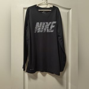 Youth boys dri fit long sleeve